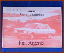 Fiat argenta libretto usato  Trevenzuolo