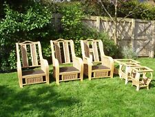 Cane chairs tables for sale  MALTON