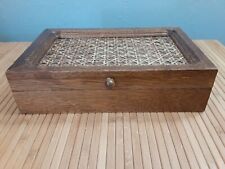 small cane wood box for sale  Lubbock