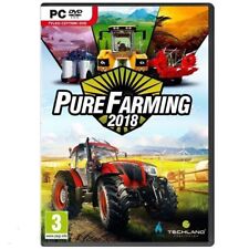 Używany, PURE FARMING 2018 PC DVD PL NOWA POLSKA WERSJA POLSKI SYMULATOR FARMY na sprzedaż  PL