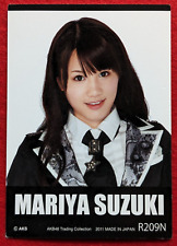 MARIYA SUZUKI AKB48 COLECCIÓN COMERCIAL 2011 AKS R209N ídolo japonés jcc segunda mano  Embacar hacia Argentina