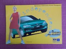 Peugeot 106 independence for sale  SHERINGHAM
