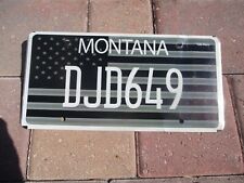 Tablica rejestracyjna Montana # DJD 649 na sprzedaż  Wysyłka do Poland