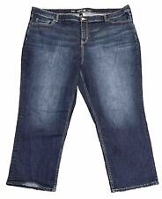Apt 9 Capri Jeans Denim Women’s Plus Size 24 for sale  Shipping to South Africa