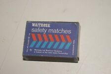 Waitrose safety matches for sale  RUGBY