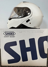 SHOEI NEO TEC 2 HELMET - WHITE - L - 1 N/S USER - SHOEI BAG & BOX. for sale  Shipping to South Africa