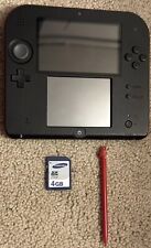 Nintendo 2DS Handheld Game Console FTR-001 Crimson Red Tested And Working, used for sale  Shipping to South Africa