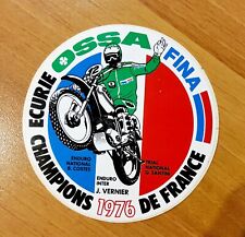 Autocollant moto ossa d'occasion  Francheville