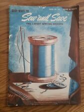 1941 sew save for sale  Grand Rapids