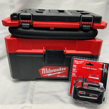 MILWAUKEE 0970-20 M18 FUEL PACKOUT 2.5 Gallon Wet/Dry Vacuum w/5.0 Battery - NEW for sale  Shipping to South Africa