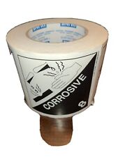 Embalagem D.O.T.  Etiquetas "corrosivas 8", 4" x 4" rolo aberto - pouco usadas   comprar usado  Enviando para Brazil
