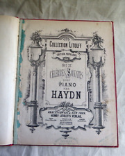 Haydn sonates piano d'occasion  Gandelu