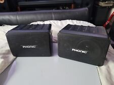 Phonic 206 speakers for sale  HAYLE