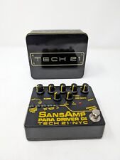 Pedal de efeitos de baixo Tech 21 SansAmp para driver DI pré-amplificador V2 guitarra - Preto comprar usado  Enviando para Brazil