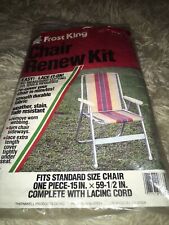 Kit de reparación de renovación de silla Frost King tamaño estándar rosa gris encaje, usado segunda mano  Embacar hacia Argentina