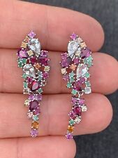 emerald earrings for sale  BRIGHTON