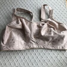 Elila Nude Color 1305 Jacquard Soft cup Full Coverage Bra 46H NWOT for sale  Shipping to South Africa