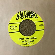 45 RPM Nolan Cormier GOLDBAND 1217 Sweet Lake Special / Marsha Waltz M- comprar usado  Enviando para Brazil