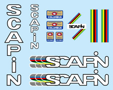 Scapin decals stickers usato  Spedire a Italy