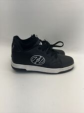 Tênis Heelys Shoes Voyager masculino 8 preto branco skate com rodas com cadarço falso comprar usado  Enviando para Brazil