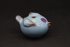 Vasos conta-gotas de água antigos chineses da dinastia da canção Jun Ware porcelana antiga pássaro comprar usado  Enviando para Brazil