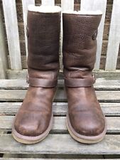 Leather tall ugg for sale  BARNET