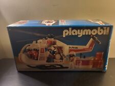 Usado, Juego de helicópteros de rescate blanco Playmobil 1993 vintage 3789 en caja incompleto  segunda mano  Embacar hacia Argentina