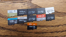 Lote de 11 tarjetas Micro SD de 128 GB segunda mano  Embacar hacia Mexico