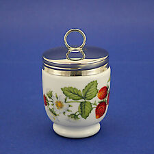 Royal Worcester King Size Porcelain Strawberry Pattern Egg Coddler - 4" High for sale  Shipping to South Africa