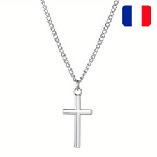 Collier pendentif croix d'occasion  Saâcy-sur-Marne
