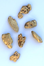 Used, CALIFORNIA GOLD 1/2 oz. "LARGE CHUNKY nuggets".....NATURAL GOLD  for sale  Mariposa