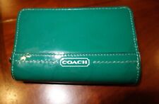 Coach green patent for sale  West Hartford