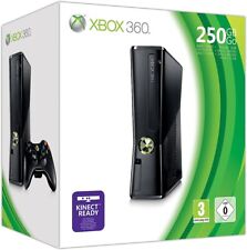 Microsoft Xbox 360 Slim - 250gb BOXED - Very Good  Black Console (PAL) Fast Del for sale  Shipping to South Africa