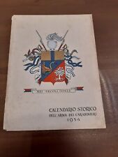 Calendario dei carabinieri usato  Cupramontana