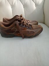 mens brown leather trainers for sale  GREAT YARMOUTH