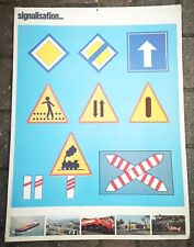 School poster signage... d'occasion  Expédié en Belgium
