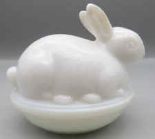 Copo de leite branco vintage pequeno prato pequeno coelho/coelho no ninho decoração retrô para casa comprar usado  Enviando para Brazil
