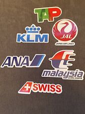 Pack airline stickers for sale  FAREHAM