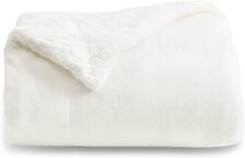 Comfy white throw for sale  Deforest