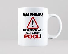Pool mug gift for sale  ENFIELD