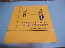 1936 precast joist for sale  Wichita