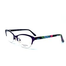 Bloom Optics ROSA PUR Eyeglasses Purple Half Rim Frames 48-16 140 mm for sale  Shipping to South Africa