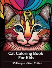 Cat coloring book for sale  UK