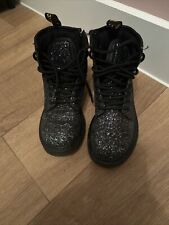 Martens black glitter for sale  WORCESTER