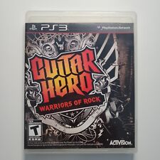 Guitar Hero: Warriors of Rock PS3 (Sony PlayStation 3, 2010), usado comprar usado  Enviando para Brazil