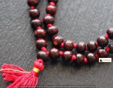 Raro Sândalo Vermelho Mala 108 + 1 Conta Hindu Japa Meditação Yoga Colar Rosário, usado comprar usado  Enviando para Brazil