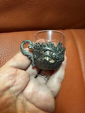 silver tea glass holder for sale  Needham