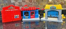 Little People Vintage  Car Wash, School House, Main St Restaurant, FisherPrice for sale  Shipping to South Africa