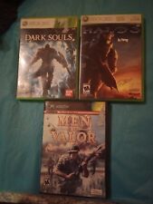 Lote X Box 360 Mature, Halo 3, Dark Souls, Men Of Valour Ótimo Estado Preloved, usado comprar usado  Enviando para Brazil