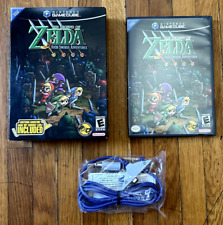 Legend of Zelda Four Swords Adventures GameCube Game Boy caixa grande completa 2004 comprar usado  Enviando para Brazil